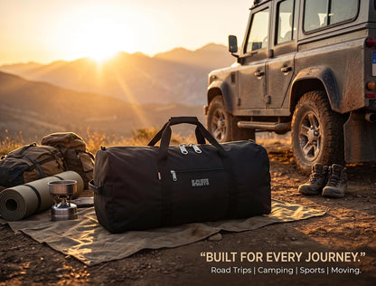 Heavy-Duty Cargo Duffel Bag – Large Gear & Equipment Travel Bag