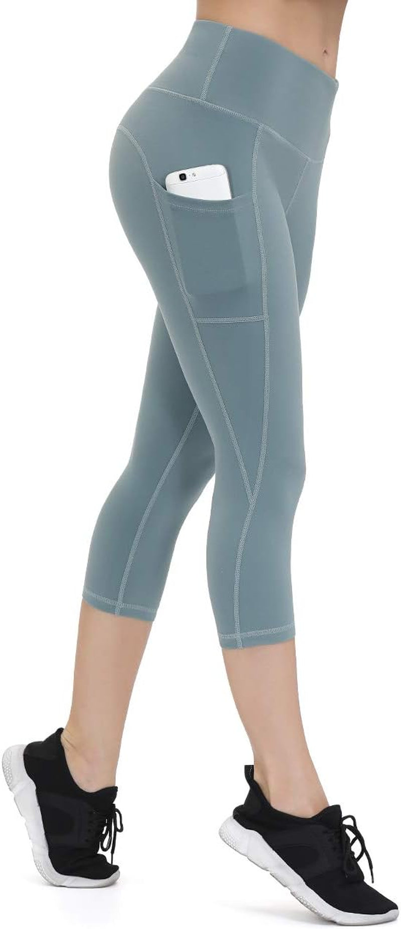 Performance Yoga Leggings – High-Waisted, Full-Length & Capri with Phone Pockets