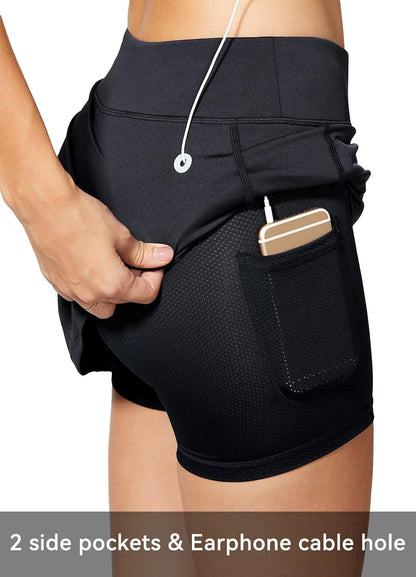 Women's Performance Skort — Lightweight, Built-In Shorts & Pockets