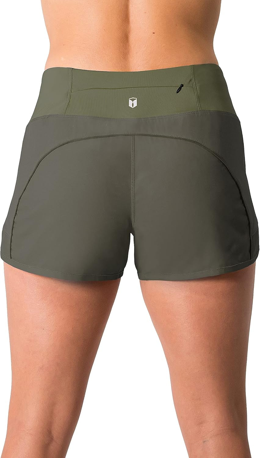 Women’s 3" Lightweight Running Shorts – Athletic Workout Shorts with Mesh Liner & Zip Pocket