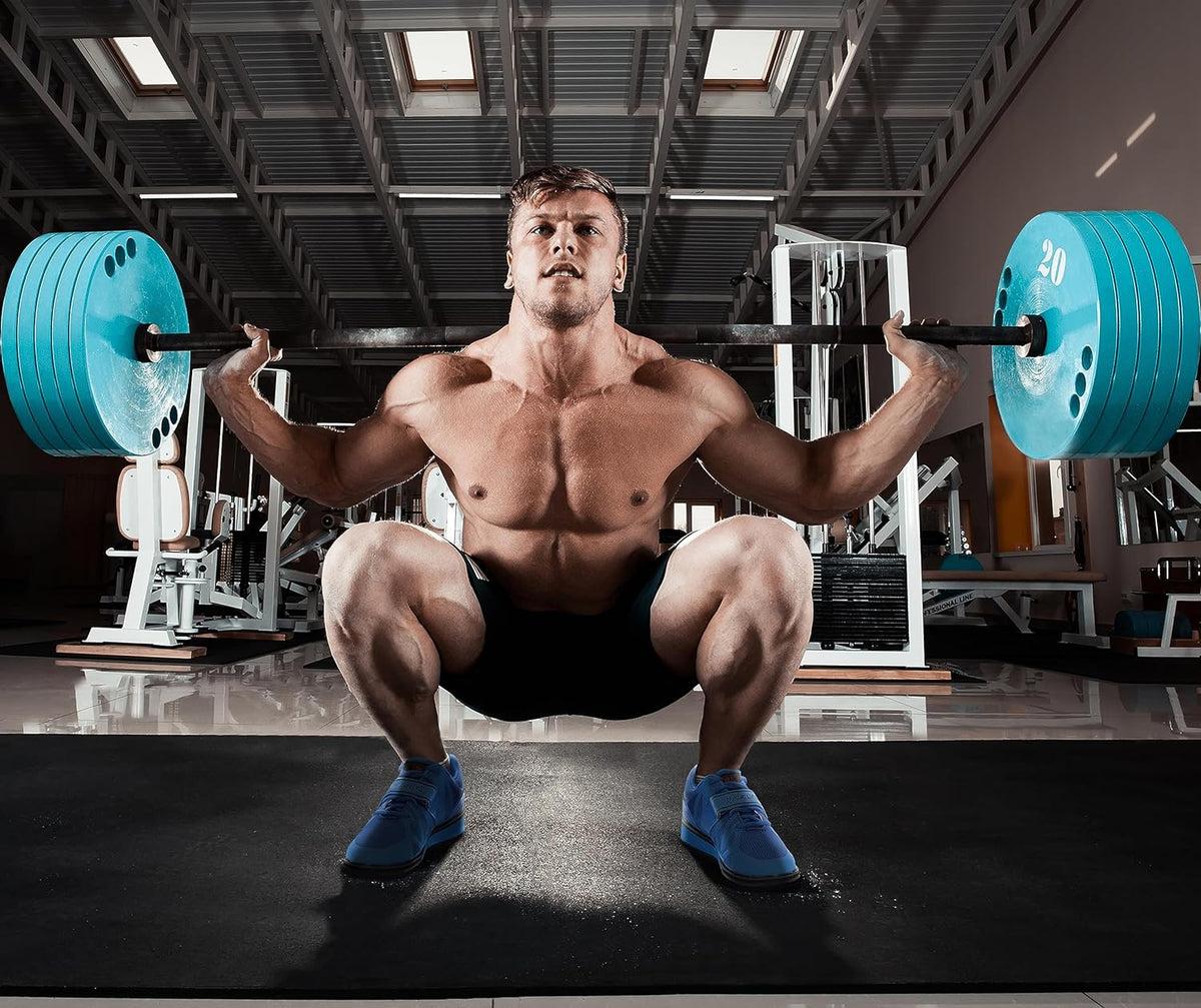 Nordic Lifting MEGIN Powerlifting Shoes – Elevated Heel Weightlifting Shoes