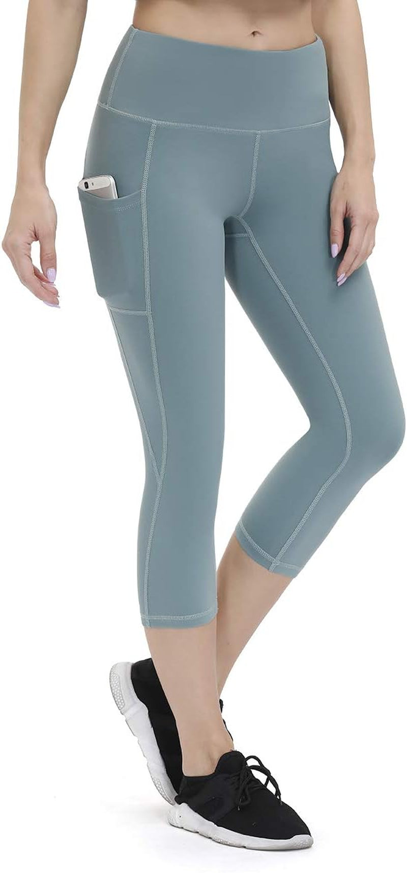 Performance Yoga Leggings – High-Waisted, Full-Length & Capri with Phone Pockets