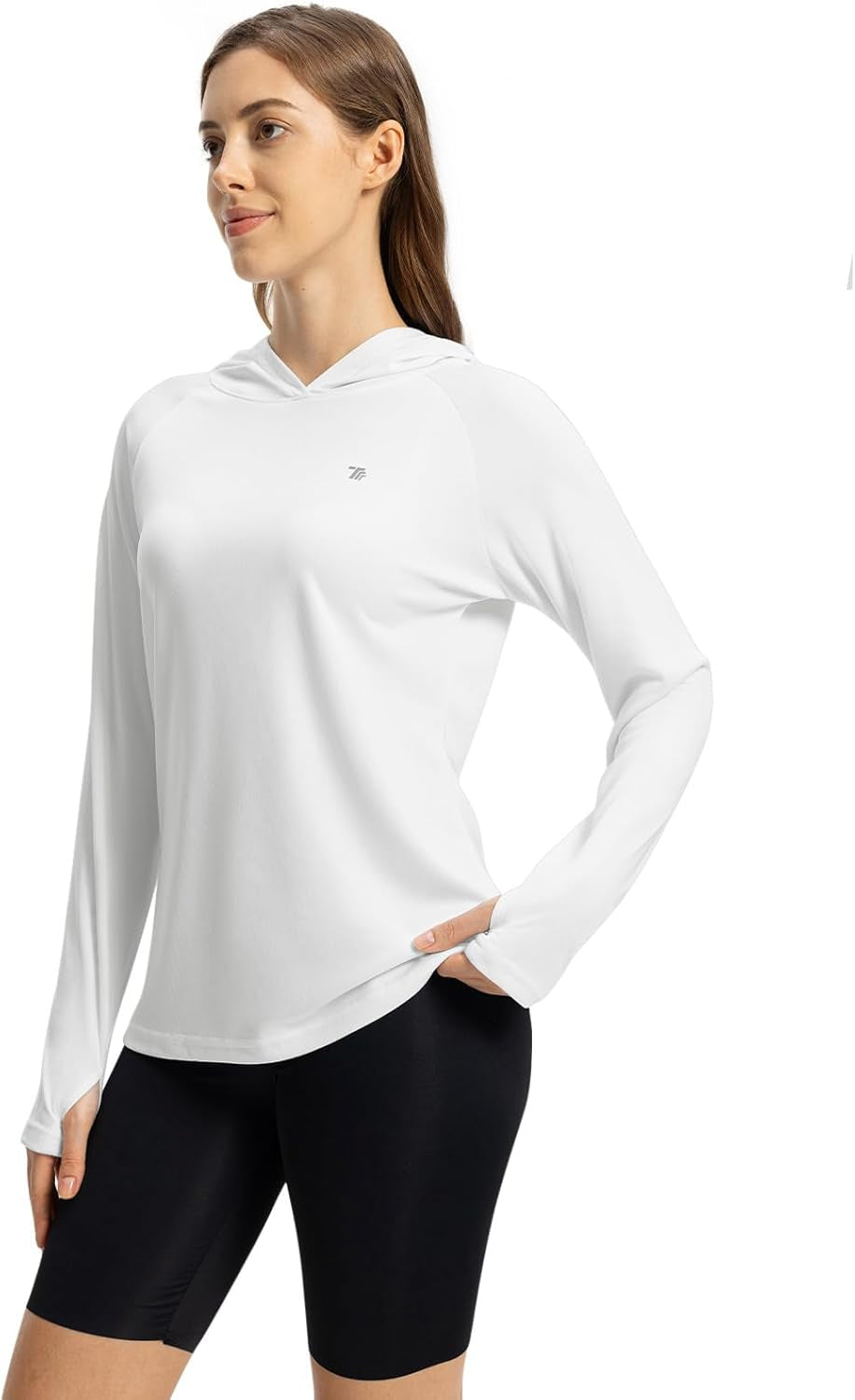 Women’s UPF 50+ Sun Protection Hoodie – Lightweight Long Sleeve Outdoor Shirt