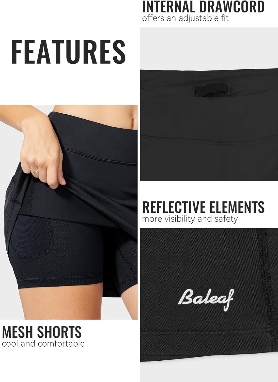 Women's Performance Skort — Lightweight, Built-In Shorts & Pockets