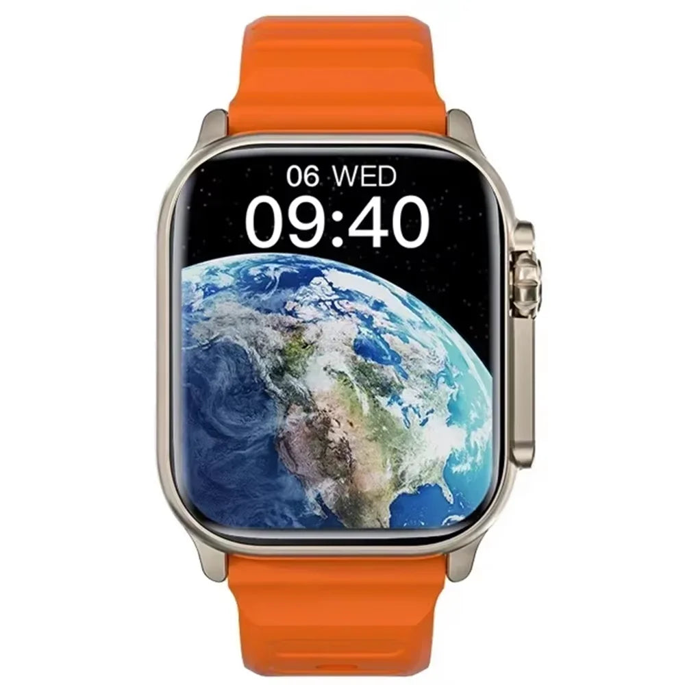 Smart Fitness Watch – 2.01" HD Display with Bluetooth Calling & Multi-Sport Tracking (For Android & IOS)