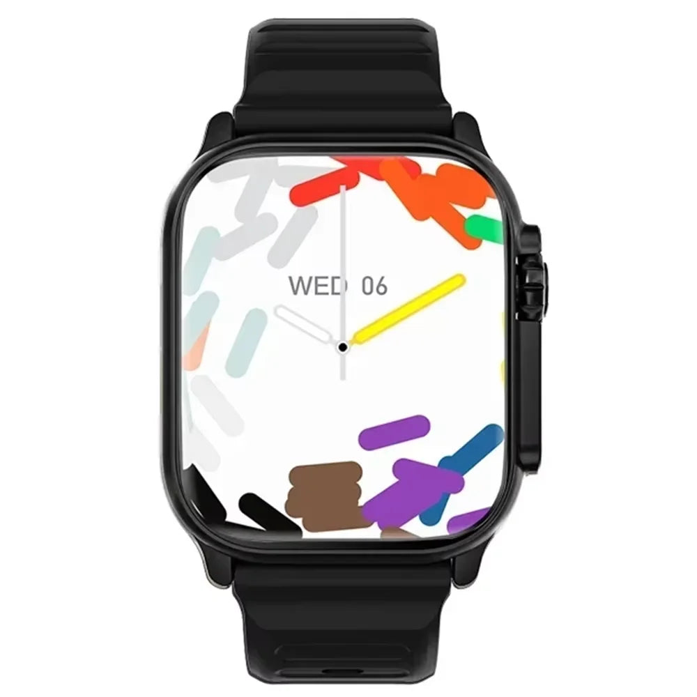 Smart Fitness Watch – 2.01" HD Display with Bluetooth Calling & Multi-Sport Tracking (For Android & IOS)