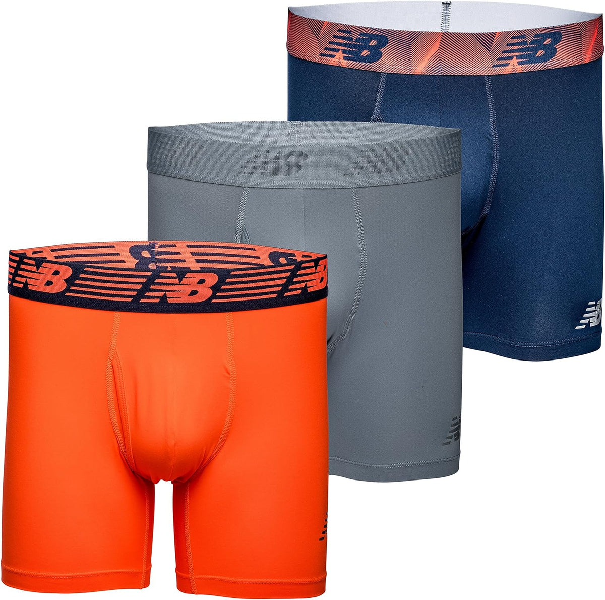 Men’s Performance Boxer Briefs – Breathable Stretch Athletic Underwear