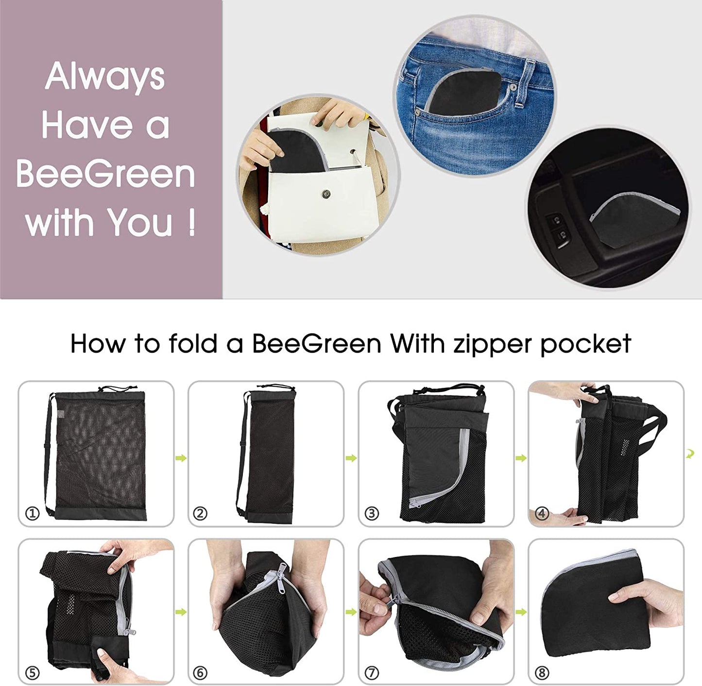 Mesh Drawstring Sports Bag – Lightweight Swim & Gym Backpack